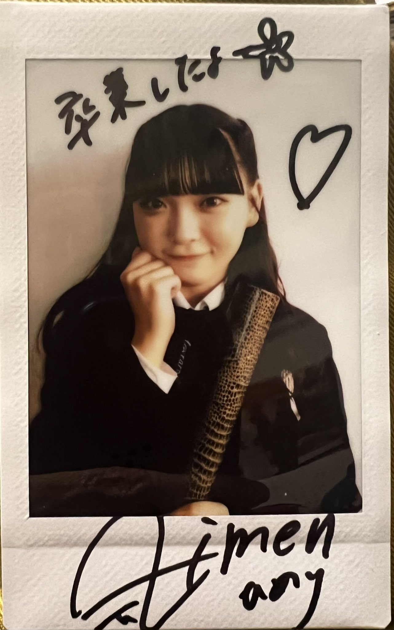 2022年春夏 ラストアイドル 籾山ひめり 白ドレス 直筆サイン入り