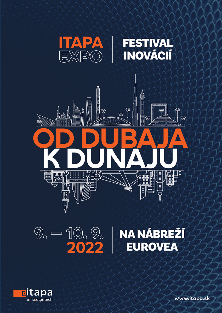 VRM is delighted to be part of another great event ITAPA EXPO 2022. Concept of this event is built on recently finished World EXPO held in Dubai. Visitors of ITAPA EXPO will have the chance to experience, and see Slovak-built exhibits from Dubai, by the Danube river in Bratislava
