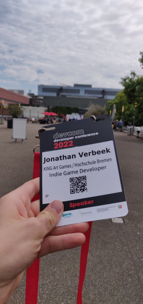 Feel free to meet me at #devcom and #Gamescom today, tomorrow and even on Wednesday! Always happy to talk :)