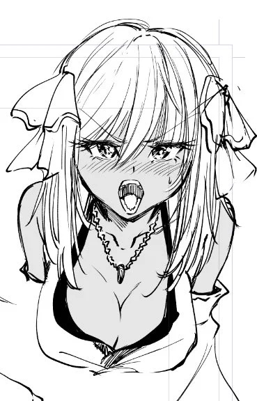 らくがき〜
次はこの子で決まりっすな!
#漫画 #イラスト 
#漫画家志望さんと繋がりたい 