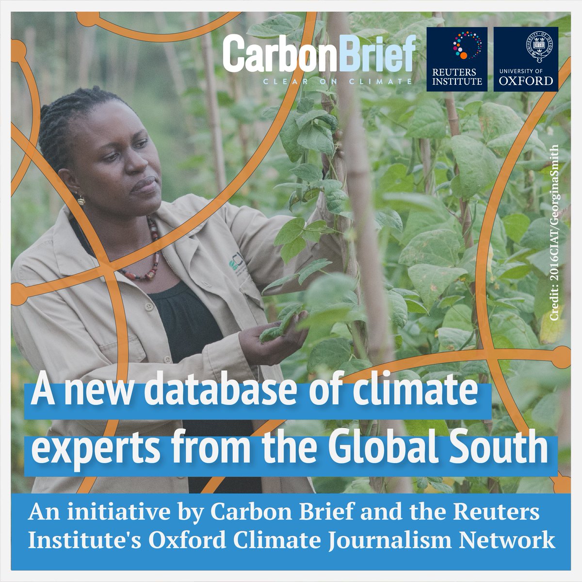 THREAD - Experts from the #GlobalSouth are often underrepresented in reporting 📰 on climate change. To tackle this issue, Carbon Brief & @risj_oxford are launching the “Global South Climate Database” #GSCD. bit.ly/GSClimateDatab… 1/7