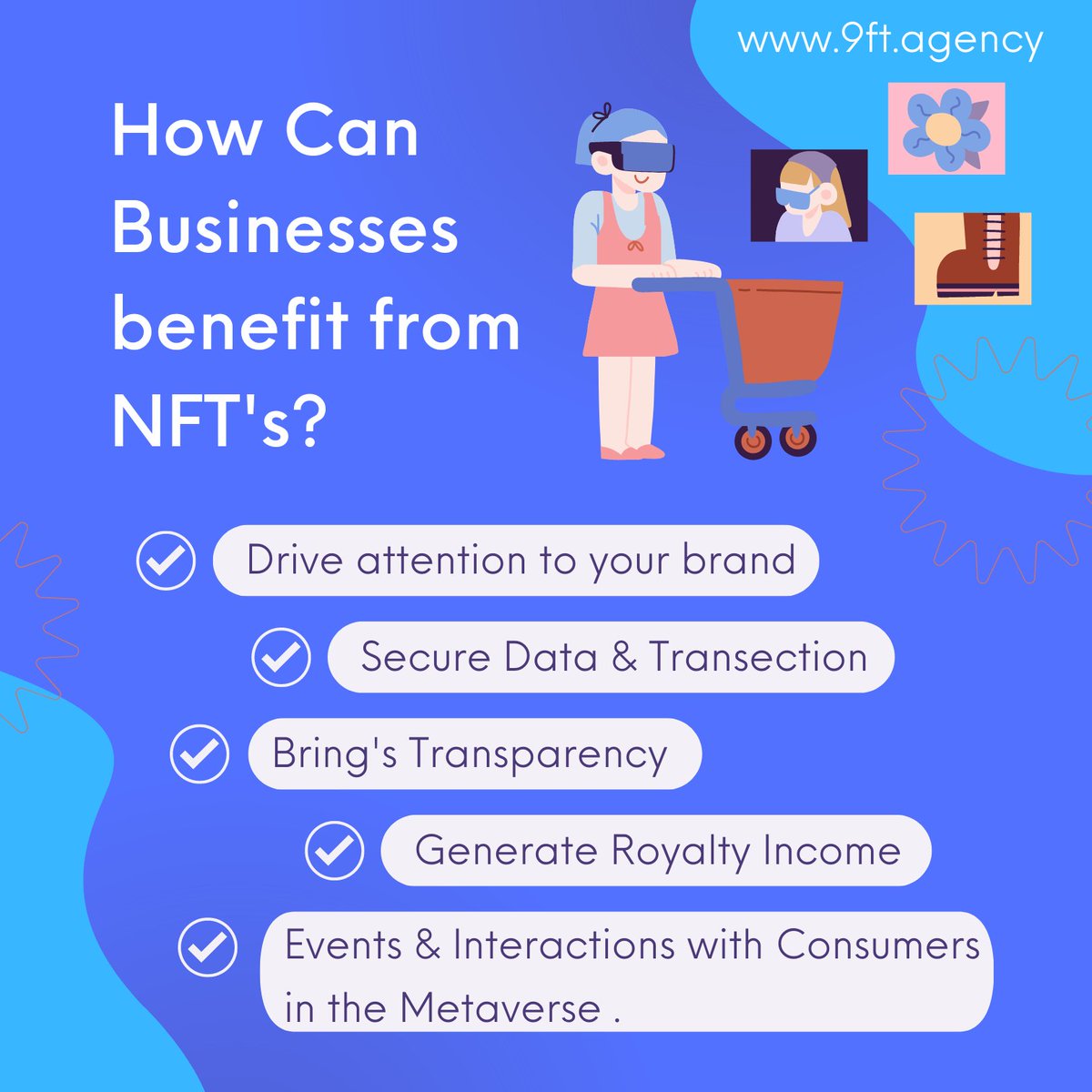 9FTAgency's tweet photo. #NFT #Business #Web3 #NFTs #NFTCommunity #Web3Developers #web3community https://t.co/7LKwrxvoKP