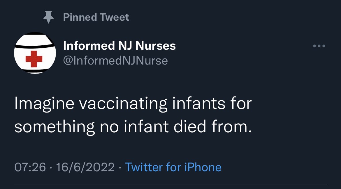 QuackDetector's tweet photo. Imagine being a nurse and wilfully ignorant of how vaccines work.
#QuackNJNurses https://t.co/F6xe3Wm16t