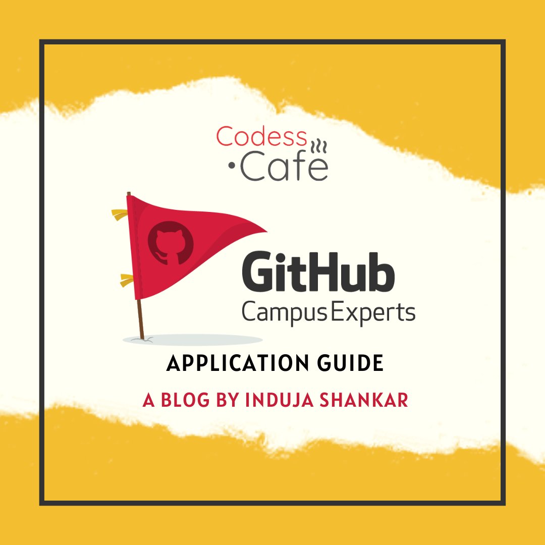 Through this week's blog, <a href="/indujashankar/">Induja Shankar</a> will be covering the application process for the 🚩GitHub Campus Experts program. If you are someone who's interested in building or growing your tech community, this program is meant for you! 

Article Link: medium.com/codess-cafe/be…