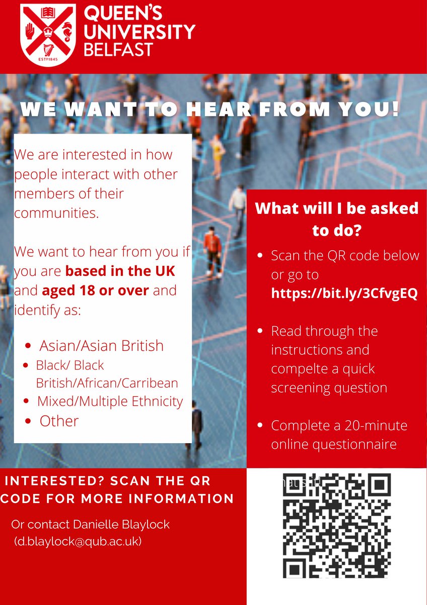 Looking for participants! If you have a few minutes, please consider helping out!