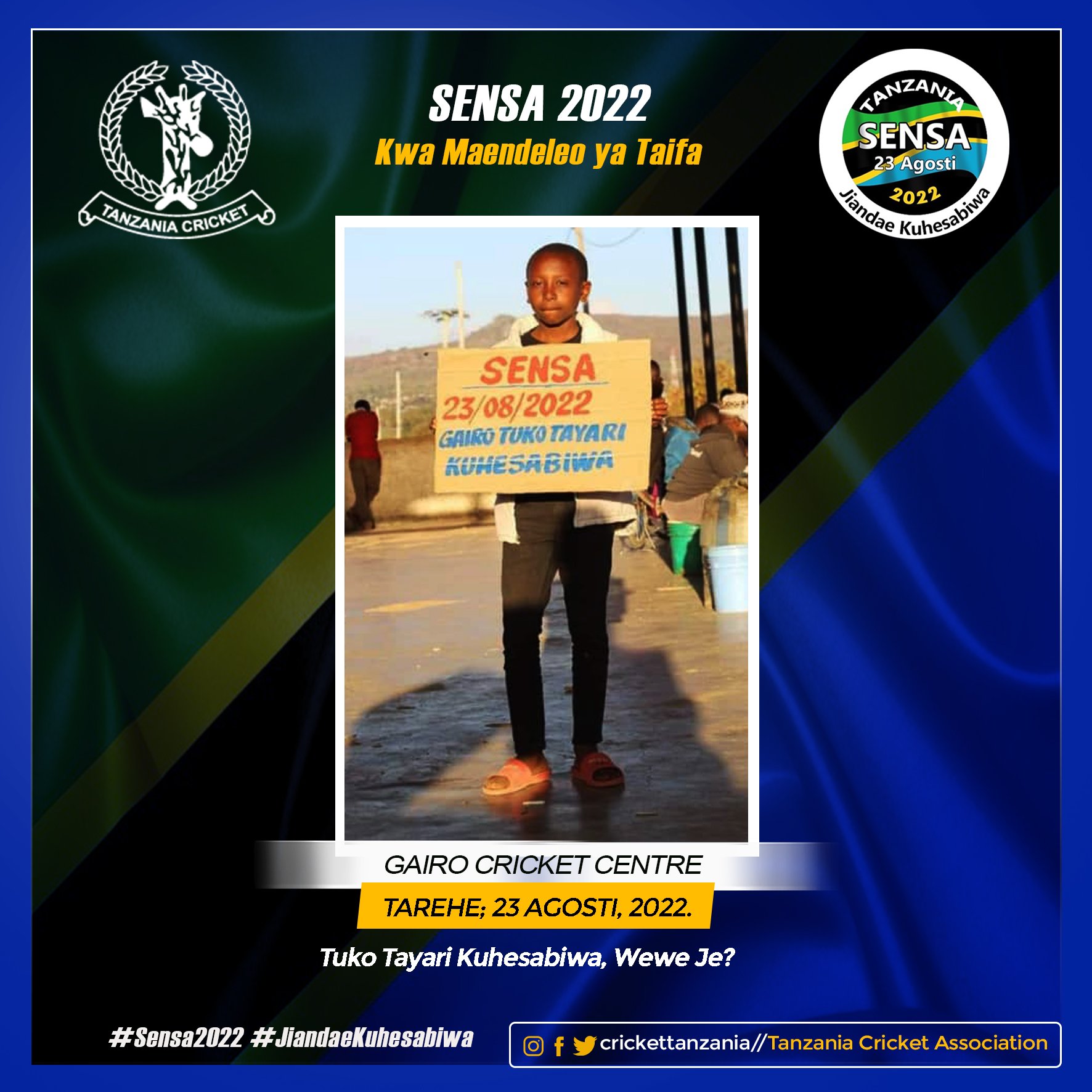 TANZANIA CRICKET ASSOCIATION (@TanzaniaCricket) / Twitter