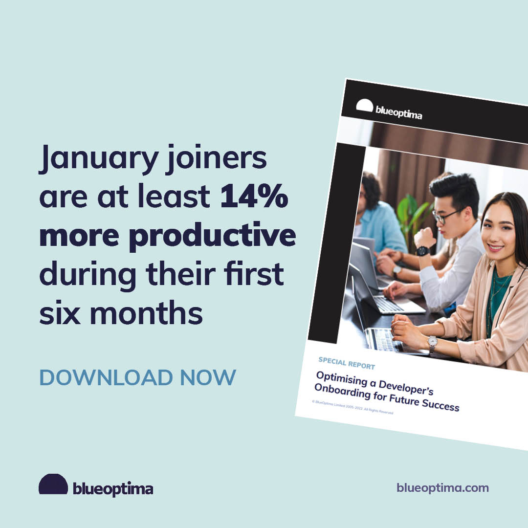 Our latest report analyses the best practices for optimising the onboarding process and helps set a plan for maximising productivity within software developers.

Download now - eu1.hubs.ly/H01zNz80