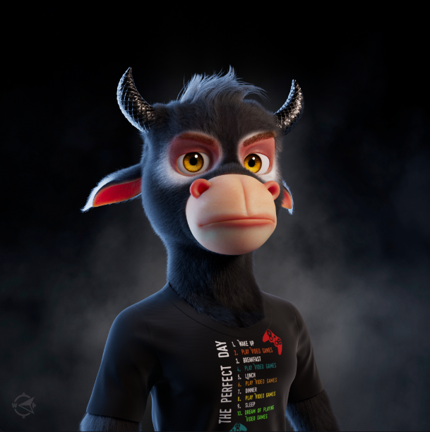 Cryptui0x's tweet image. GM @BullsApesProj 
Today it's a #PerfectMonday 
New Teen is born #BAPNation