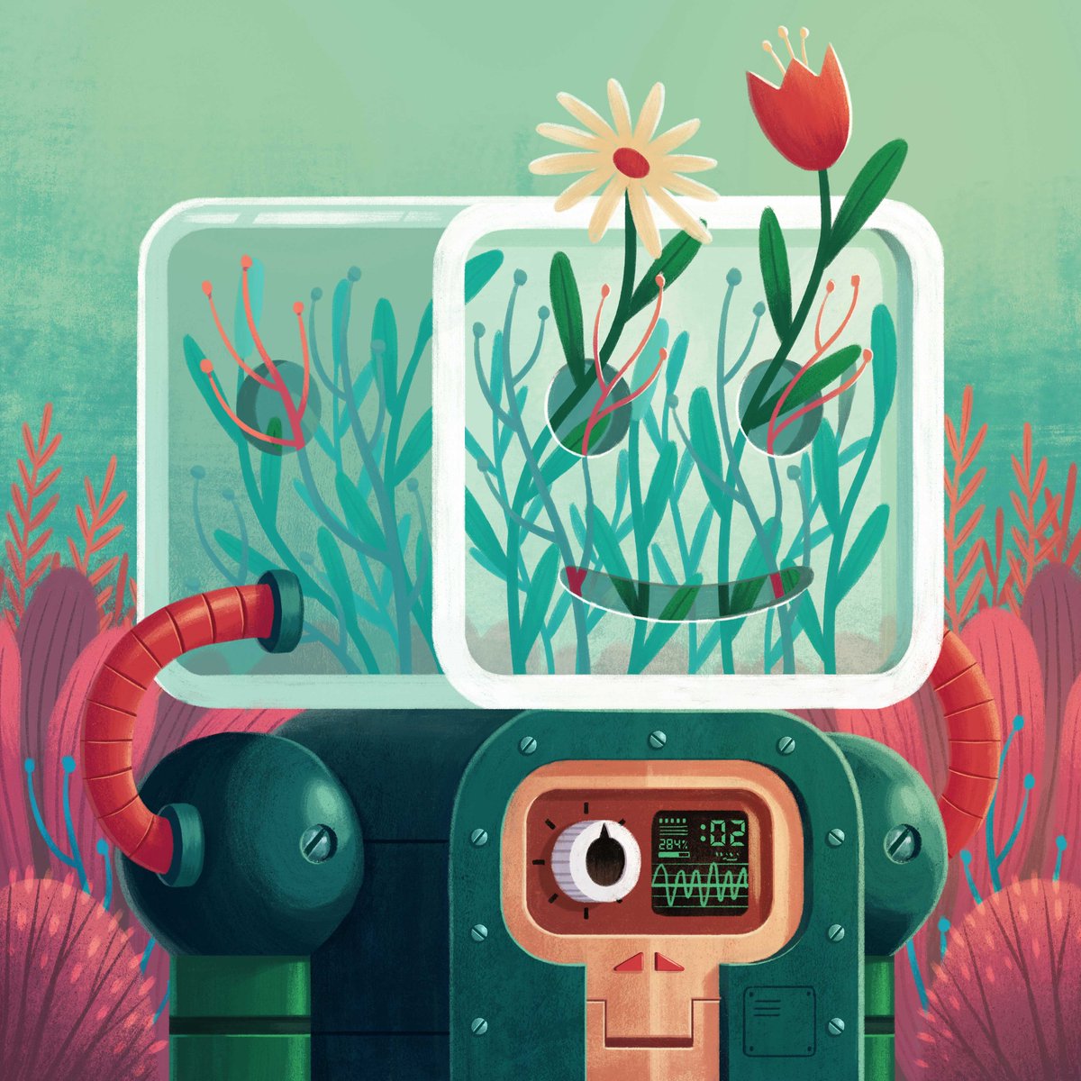 A fun collab with <a href="/robomotnft/">ROBOMOT</a> has dropped on <a href="/opensea/">OpenSea</a> 

G.A.R.E.E.
Garden Autocare Robomot with Eco-friendly Engine

Collect now:
opensea.io/assets/ethereu…