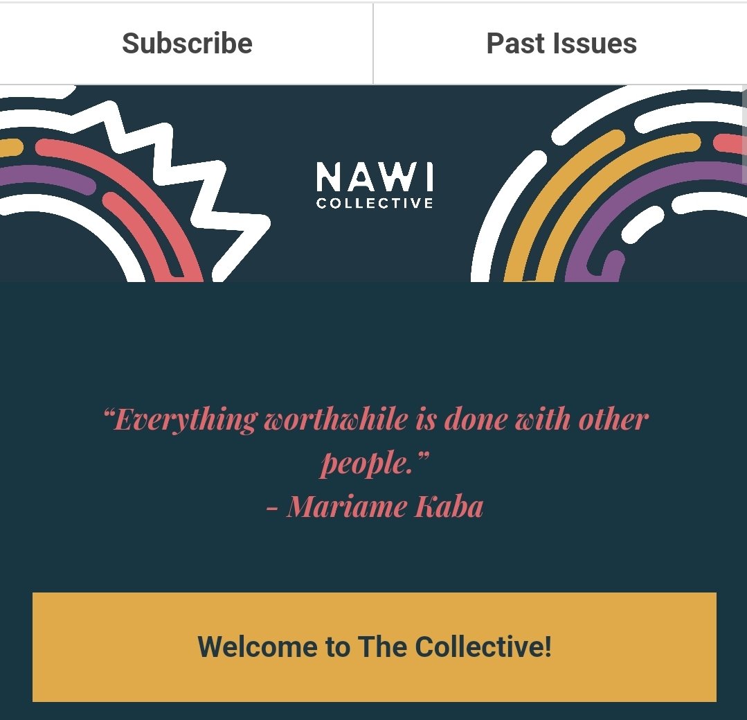 NawiAfrica's tweet photo. Are you updated on what we've been upto in the last quarter?
Subscribe & check out our latest newsletter👉🏿https://t.co/UGyCzhdXnR
Read about:
1. A Feminist approach to debt by @SubiBuseko and @AFRODAD2011
2. The 30th @IAFFE
3. #AFMA2022 with @FemnetProg
And so much more! https://t.co/fJL9y3yNI1