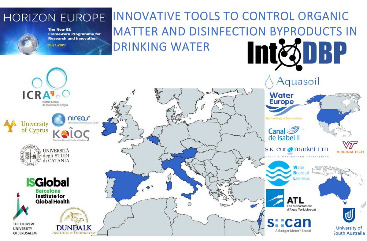 📢<a href="/IcraWater/">ICRA</a>, we are searching for a 4 year PROJECT MANAGER for our exciting new HEU project #intoDBP 👇icra.cat/job/project-ma… 
Check out also our amazing partners. A great opportunity to contribute towards improving EU´s drinking water in regions that need it the most. <a href="/iCERCA/">Centres CERCA</a>