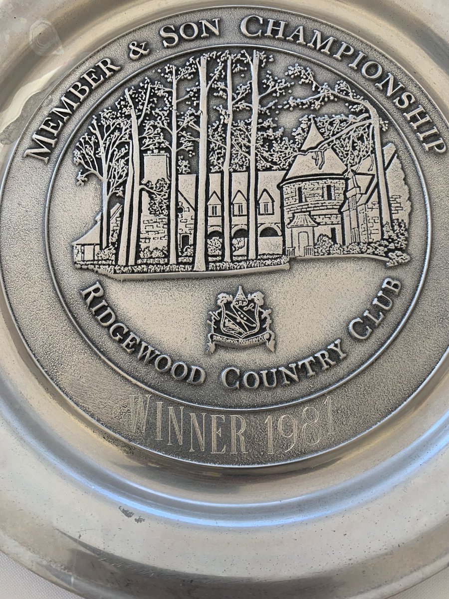 Jetting home from the US Amateur and want to congratulate Ridgewood CC on a fabulous week.I’m grateful I grew up there and the place is special. The Havemeyer trophy is second only to me and Dad getting it done in 81. @usga nailed it.