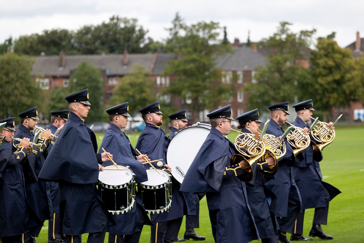 Last Fri. (19 Aug 22) the Band of the #RoyalAuxiliaryAirForce were honoured to provide musical support to the @602SqnRAuxAF - #RAFReserves Standard Presentation Parade ✈️

The Squadron's original Standard was presented 65 years ago.

#RAFMusic 🥁✈️🎺

#RoyalAirForce #NextGenRAF