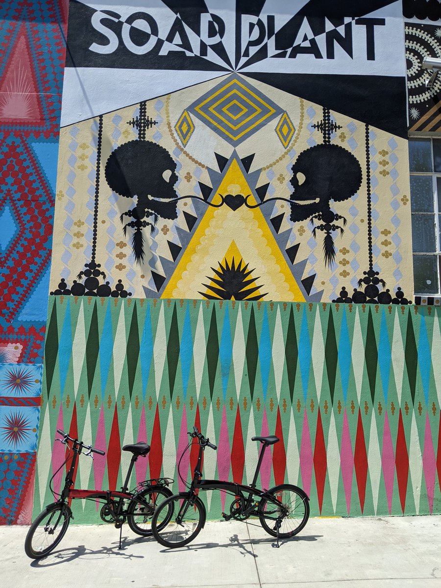 Brandoniann1's tweet photo. #muralmonday #tern #ternlink #ternverge #Ciclavia https://t.co/LXVa4mdLWm