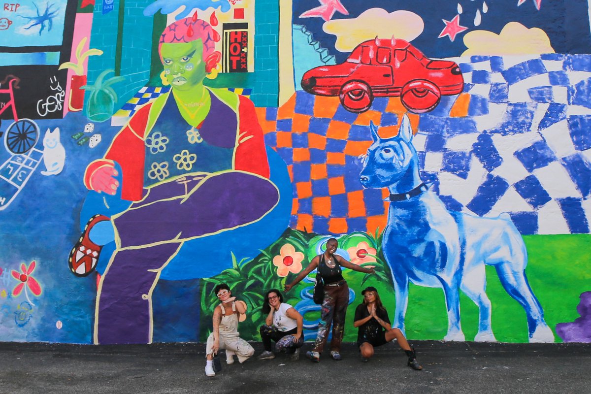 livingwallsatl's tweet photo. newest work for our ongoing @adultswim mural project 💙 

“Deli Delight” by Zeinab Diomande (@ztheratt on Instagram)
📍141 Richmond St, Philadelphia, PA
📷 @StreetsDept https://t.co/pQ23482TQ9