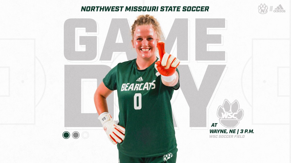 NWBearcatSOC's tweet photo. The wait is over, it's finally GAME DAY!!

🆚 Wayne State 
⏰ : 3 p.m. 
📍 : Wayne, NE 
📊 : https://t.co/yD8CGRaneL https://t.co/dMJm8g4nWG