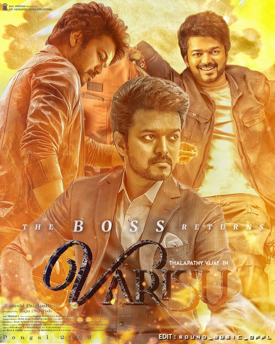 TNVFC_OFFI's tweet photo. THE BOSS RETURN'S

@TNVFC_OFFI

#Beast #Varisu @actorvijay https://t.co/Dela4BTmG7