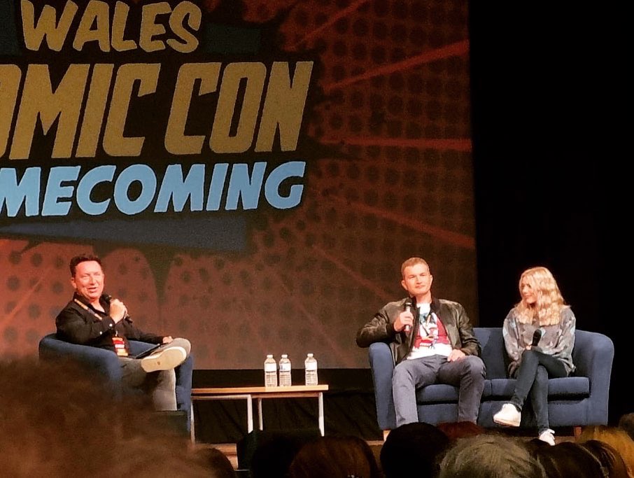 DrJonesWales's tweet photo. It was amazing to host @comicconwales #strangerthings panel. Both @GraceVanDien and @alecutgoff were everything you wished for and more. Simply brilliant. Here are some more panel photos courtesy of @luciehndy 
#chrissywakeup #nocherrynodeal  #dralexei #chrissy #walescomiccon https://t.co/DOhY4dXJZh