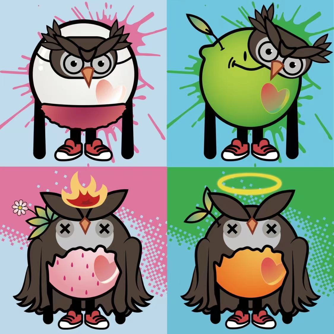 Every Punk 🪚 has a bird dream🦉
Thanks to our bird genius @sanaka_amida 
hoot forever #moonbirdsremix <a href="/moonbirds/">Moonbirds</a> <a href="/evbuilds/">evbuilds</a>