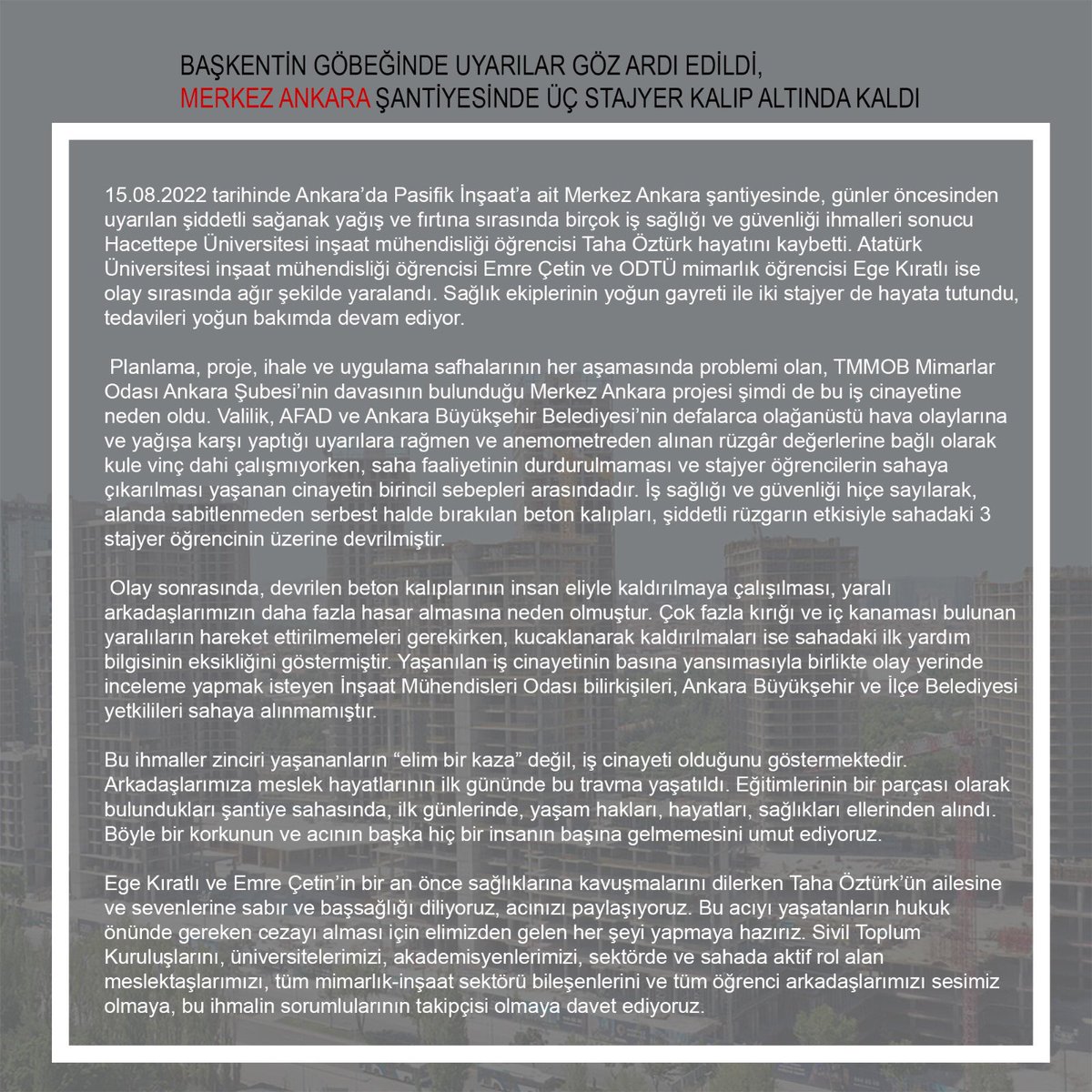 omerkaanozcelik's tweet photo. #tahaiçinadalet https://t.co/uQNla7j78H