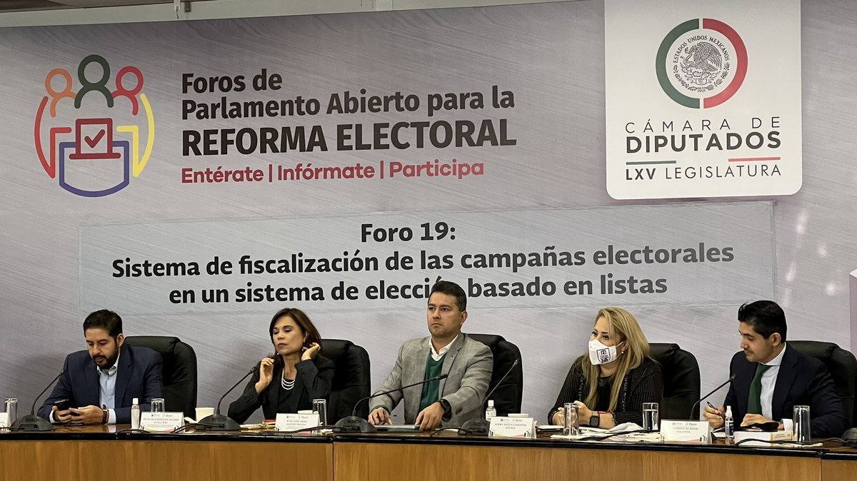 trielecpue's tweet photo. La Mgda. Pdta. @NormAngelik participa en el #FORO19 “Sistema de fiscalización de las campañas electorales en un sistema de elección basado en listas”, en la @Mx_Diputados
Parlamento Abierto para la #ReformaElectoral
Sigue la transmisión por
#YouTube
📹 https://t.co/E1YPTuXyxm https://t.co/juT2Kw7uUe