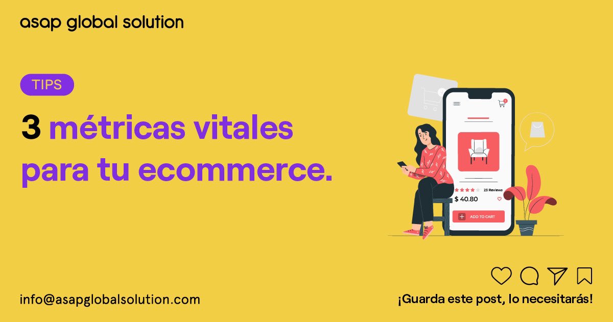 asapglobal10's tweet photo. 3 métricas vitales para tu ecommerce 🛒

No descuides estos 3 KPIS si tienes una tienda online, ¡O te arrepentirás! 😱 https://t.co/ekuELnKyfh