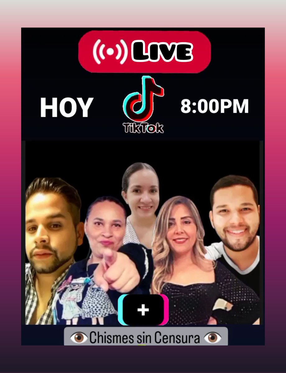 mariastrid1977's tweet photo. Con @Barbie172617 @pamedelangelCS 
 @Manu_Eryet23  Hoy no te puedes perder el live en tiktok de #chismessincensura https://t.co/5GHukbMBiz