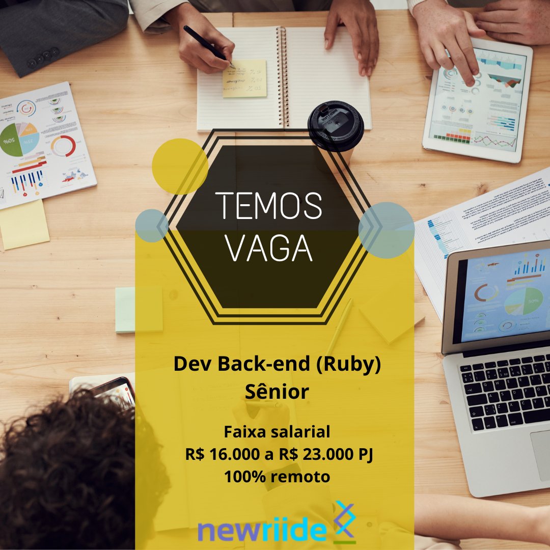 NewRiide's tweet photo. Que tal começar a semana conferindo as vagas na área de tecnologia. 

👉Duas vagas para Dev Back-end e uma para Dev Android (nativo).

Confira todas as informações no lnk:
https://t.co/p0lUfztfCD

#jobs #vagasemti #programador #dev #recrutamento #emprego #vagas https://t.co/e48CaZJCV4