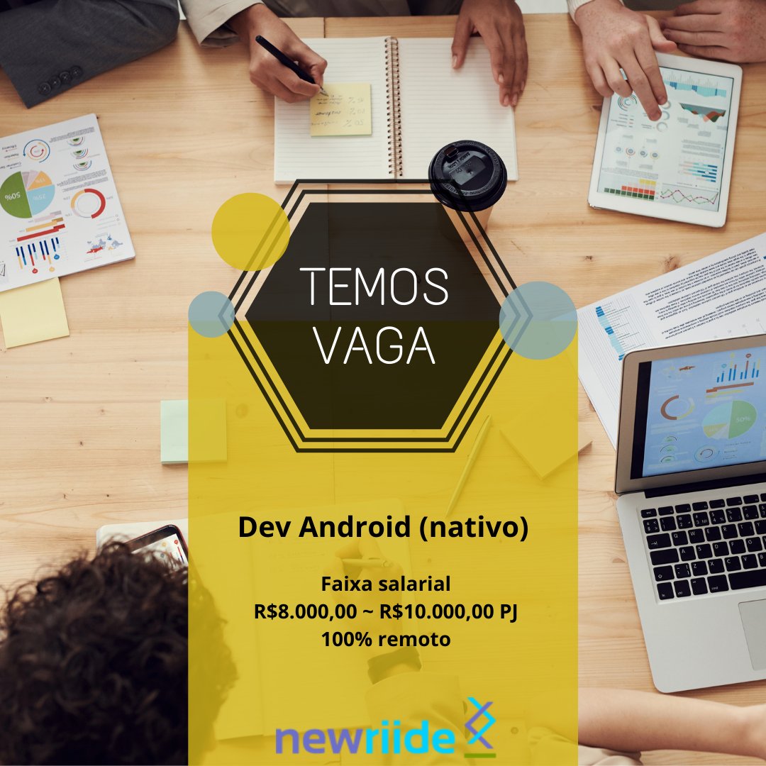 NewRiide's tweet photo. Que tal começar a semana conferindo as vagas na área de tecnologia. 

👉Duas vagas para Dev Back-end e uma para Dev Android (nativo).

Confira todas as informações no lnk:
https://t.co/p0lUfztfCD

#jobs #vagasemti #programador #dev #recrutamento #emprego #vagas https://t.co/e48CaZJCV4