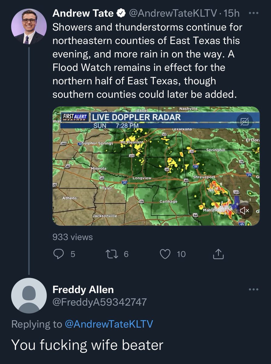 what a confusing time it must be for this random local weatherman named andrew tate