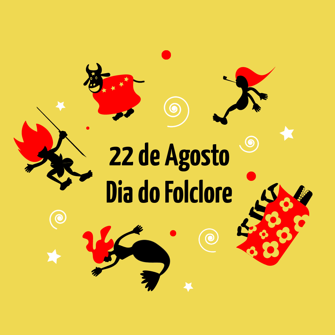 Hoje, 22 de agosto, é comemorado o Dia do Folclore Brasileiro! A data foi criada para destacar a importância e valorizar as manifestações folclóricas no país, muito importantes para o desenvolvimento da Economia Criativa. 
#Folclore #DiadoFolclore #EconomiaCriativa