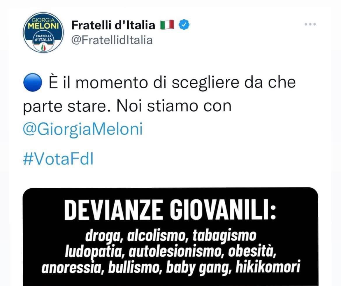 heythere_b's tweet photo. Meglio grassa che fascista comunque #Devianze 🫶🏻 https://t.co/Ub0EVp0kxo