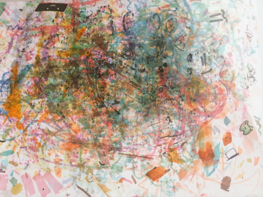Serzheart's tweet photo. @NFTKingForever creative mess https://t.co/5Oc2GIKR9l