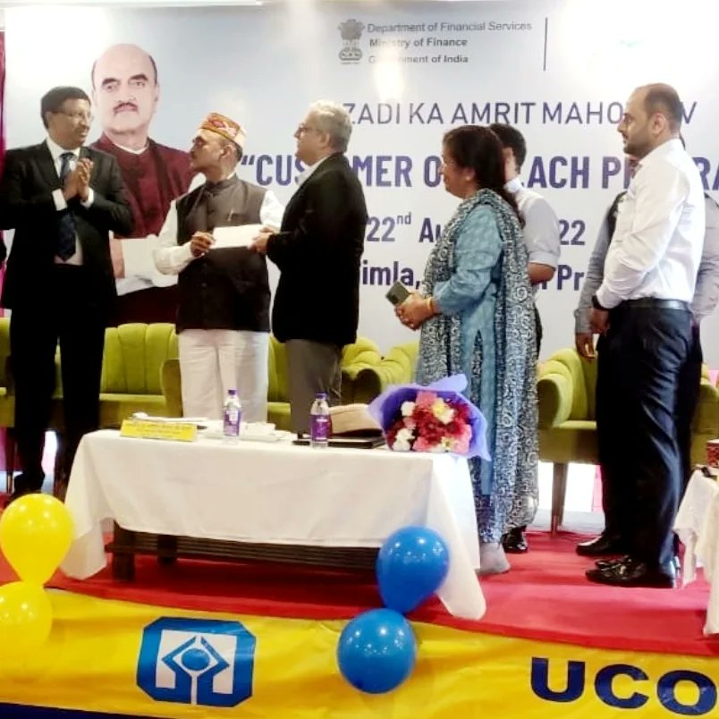 31Parallel's tweet photo. @karanpschauhan @PawanGangta of @31Parallel @ Customer Outreach Program organized by Dept. of Financial Services, MoF, GoI & UCO Bank. Privilege to hear Dr. Bhagwat Karad, Hon'ble MoS for Finance and Sh. Soma Sankara Prasad, CEO & MD, UCO Bank
#31parallel #financialinclusion https://t.co/SR5pNOakgo