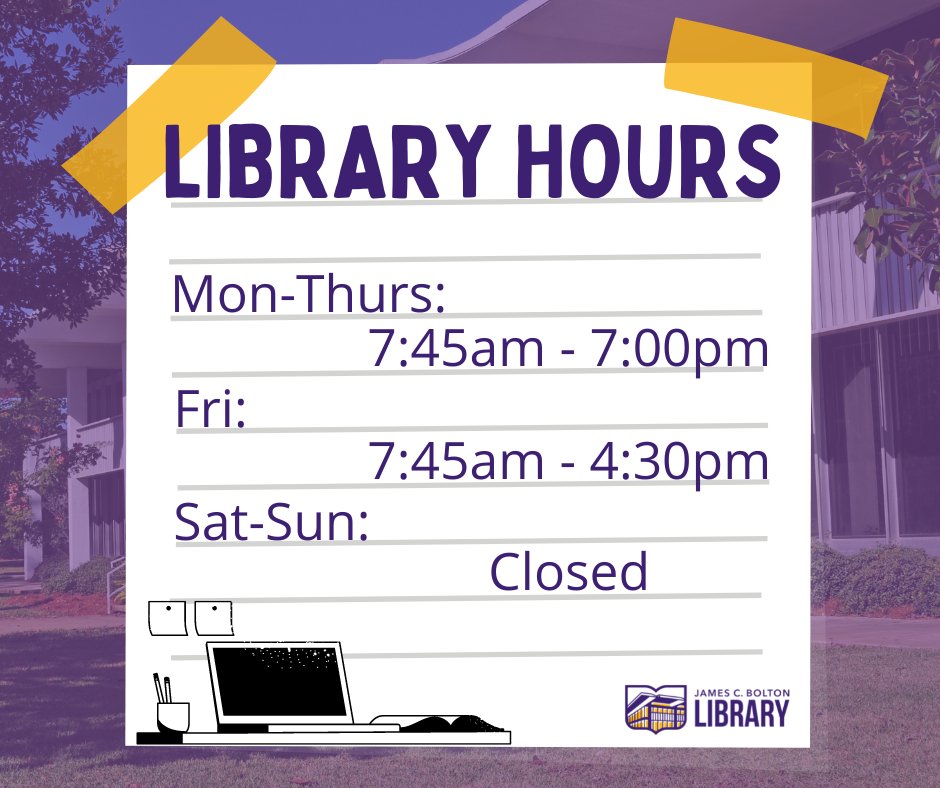 LSUALibrary tweet picture