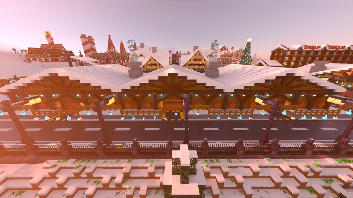 TeamAlphadia's tweet photo. Pas loin du concessionnaire Maxi-Car, se sont implantés une série de petits commerces, comme une agence immobilière, une superette ou la poste.

#Minecraft
#MinecraftBuils
#MinecraftServer 
#Alphadia https://t.co/4w6hCLq9gg