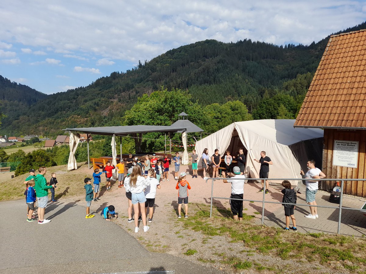 TuSKinzigtal's tweet photo. Biesle Ferienbetreuung läuft 💚🤍 https://t.co/sya9hn4rIA