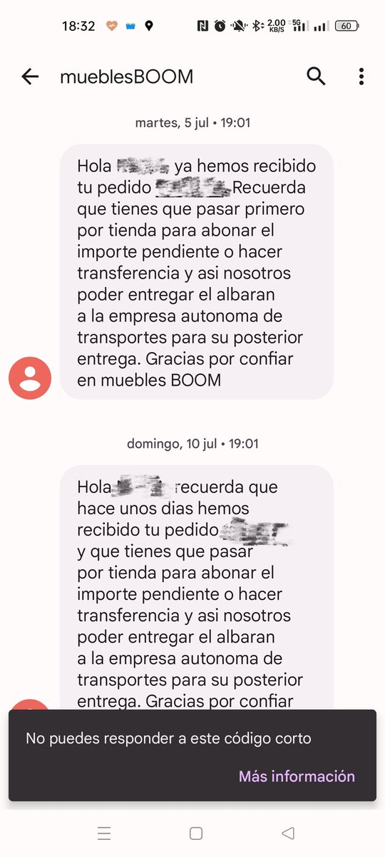 diniaaaa's tweet photo. @samumarin96 @MueblesBOOM La fábrica si, pero la tienda no...pagado completo el 15 de Julio creo y desde entonces, nada. https://t.co/bs0WDC4C75