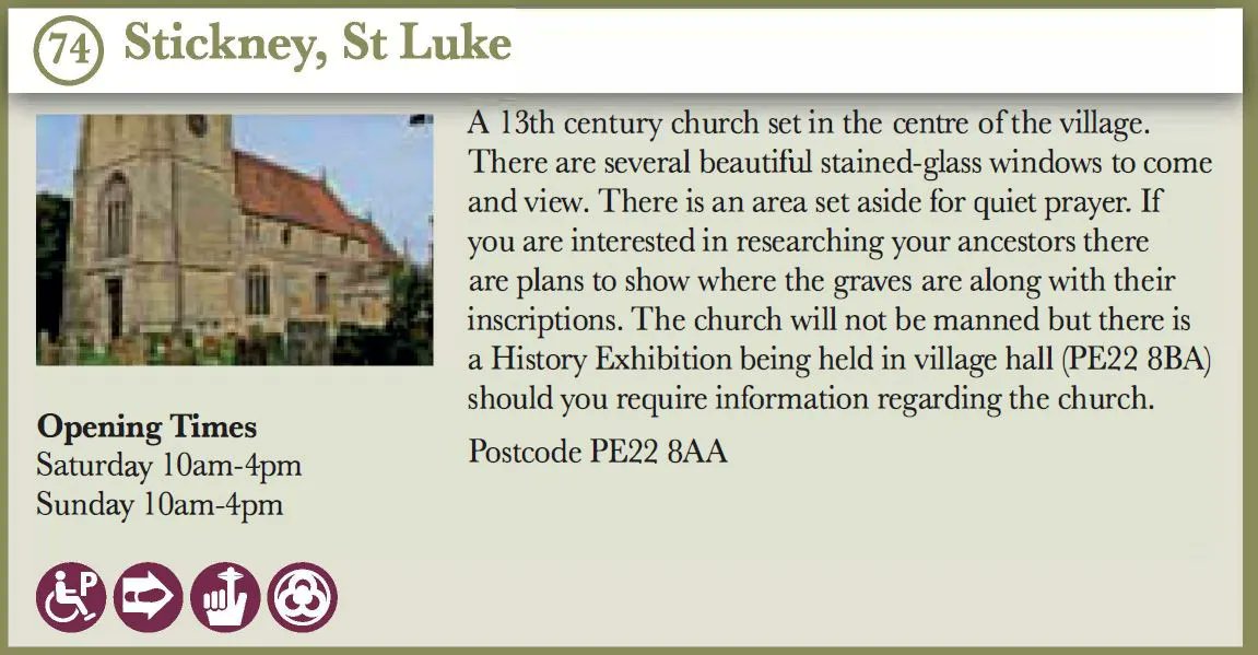 Lincs Wolds & Coast Churches Festival on Twitter "STICKNEY ST LUKE