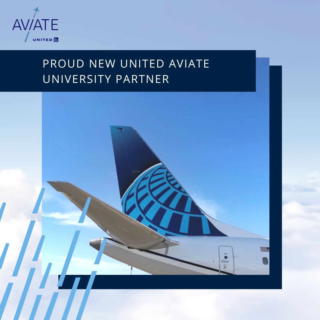 The sky's the limit! ✈

We are thrilled to announce that Tech is now an official partner of <a href="/united/">United Airlines</a> Aviate, meaning that students and instructors at our University can apply to Aviate and receive a conditional job offer from United Airlines upon acceptance. 

#EverLoyalBe