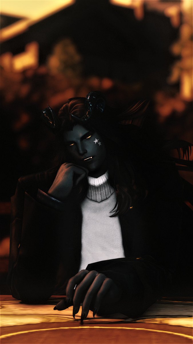 DuskSpicy's tweet photo. Pov: You take your paralysis demon out to dinner. What's the first thing you tell him?- https://t.co/6DbIciYroy
