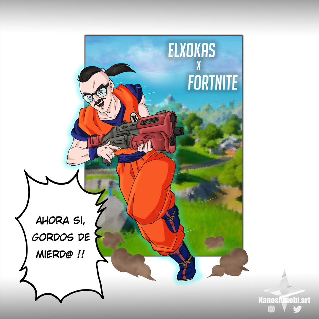 neowolffist's tweet photo. Cuando aparece una combinación peculiar donde uno de tus Streamer favoritos se mete a un juego que es el crossover de todo lo conocido ( si si, Fortnite metio a los personajes de Dragon ball en el juego tambien) Que locura!

Enjoy! 🎮

#elxokas #DragonBall #fortnitexdragonball https://t.co/XkU4I9KeeN