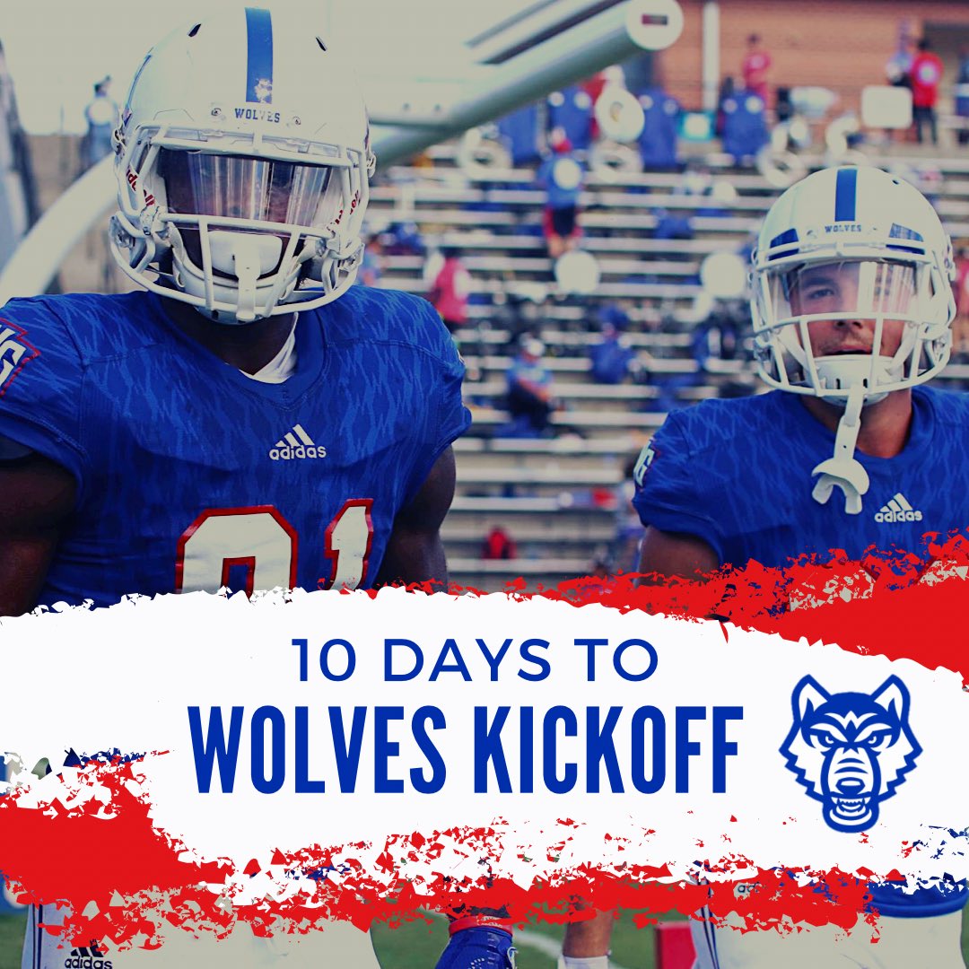 WolvesUpdateUWG's tweet photo. The Pack will be back in 🔟! 🐺🤙 #WeRunTogether #WolvesUpdateUWG https://t.co/iuOLfA0juE