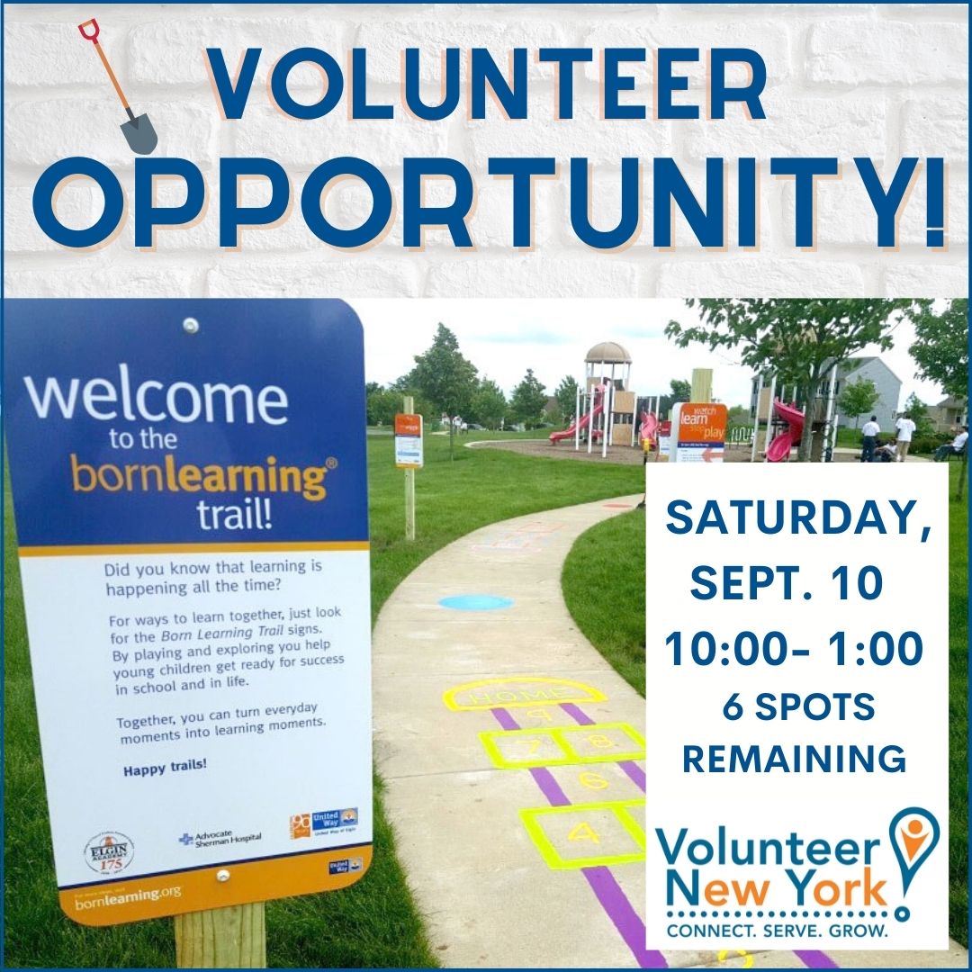 UnitedWayWP's tweet photo. Help refresh and clear the Born Learning Trail!
Click the link below for more info.
https://t.co/YmmQGQzYHs
#community #volunteer #UWWP #bornlearningtrail https://t.co/gWJtnL5sJ4