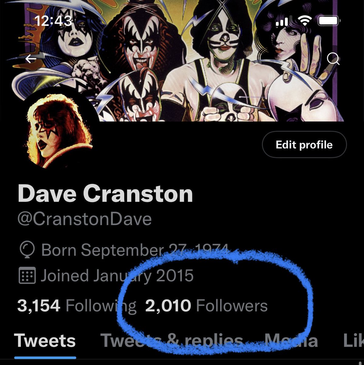 CranstonDave's tweet photo. By the way, I’m not exactly sure when or HOW this happened but as always, I am SO appreciative of ALL of you!! Here’s to the NEXT 2000!!!
#2000Man https://t.co/RUT5DkK7vc