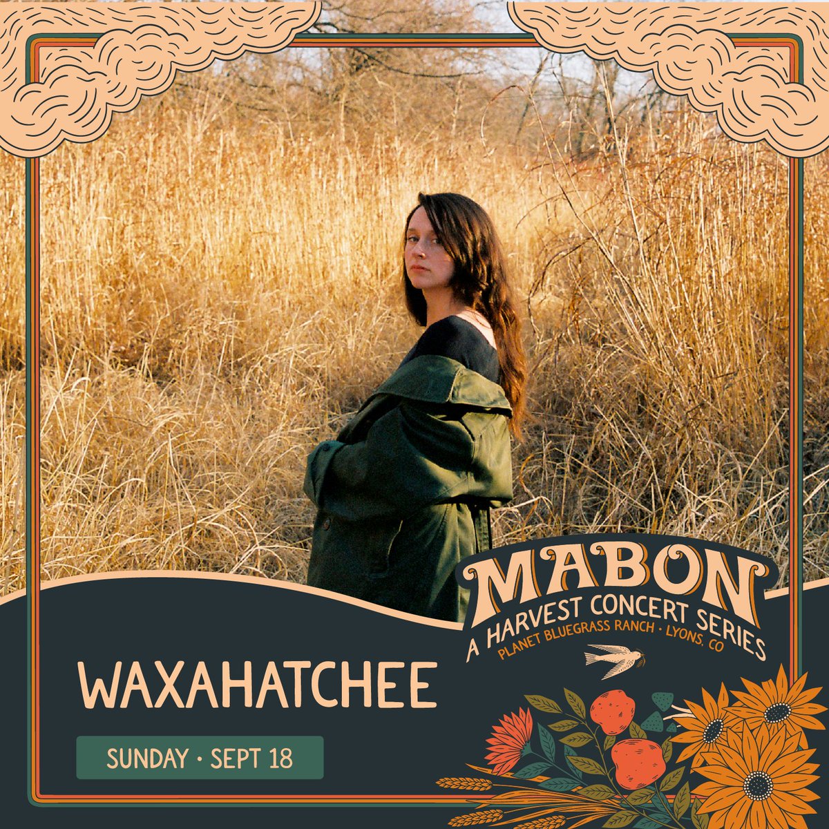 Catch Waxahatchee at @planetbluegrass for the Harvest Concert Series this September. Tickets here: shop.bluegrass.com