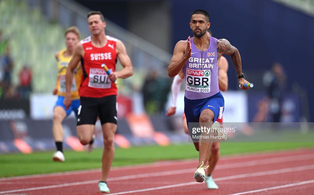 EUROPEAN CHAMPIONS 🥇🇬🇧 Happy to play a part in this teams success. More to come with <a href="/BritAthletics/">British Athletics</a> 👊🏾