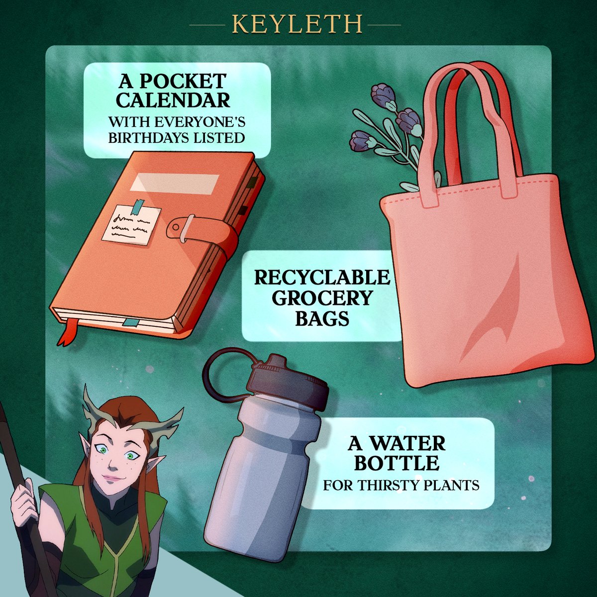 CritRoleOnPrime's tweet photo. Only the essentials for this party. #TheLegendOfVoxMachina  @CriticalRole  @PrimeVideo https://t.co/zYohEWfgcp