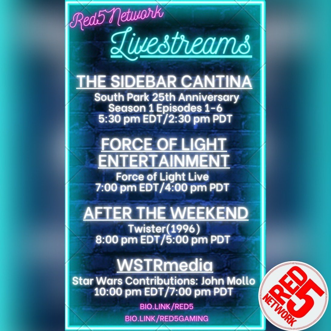 YOUR Red 5 Network tweet media