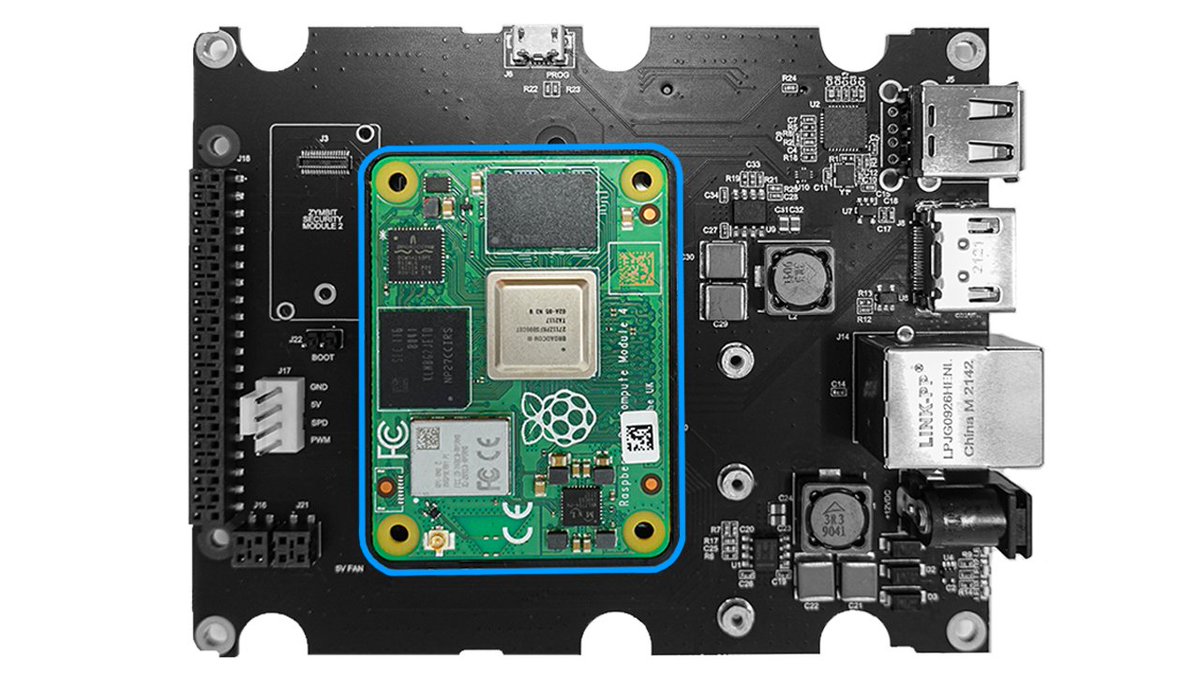 zymbit's tweet photo. Secure Compute Module - hardware secured raspberry pi to secure software, data, and credentials.
More info on SCM https://t.co/bfomt4RzOb
#securecomputemodule #security #softwaredeveloper #raspberrypi #blockchain #embedded @raspberry_pi https://t.co/YwfdZggUFV